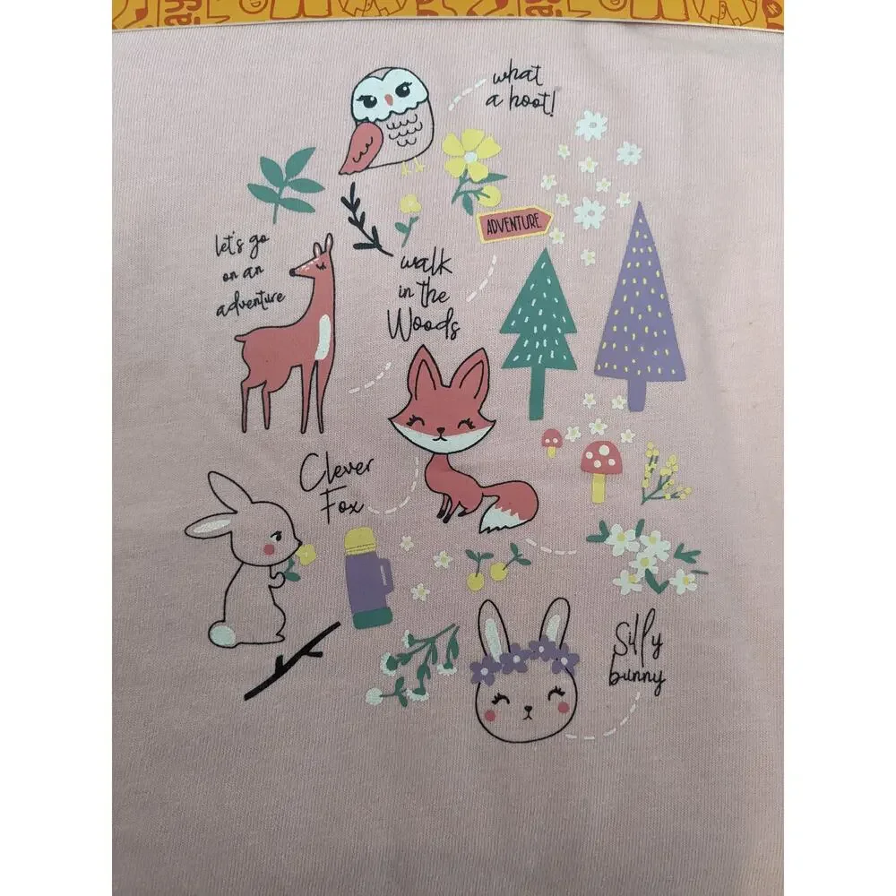 Member's Mark Matching Set 3‎ pieces 18M Girls Top Leggings Cozy Jacket Woodland